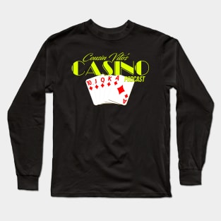 Cousin Vito's Casino Playing Card Logo Shirt Long Sleeve T-Shirt